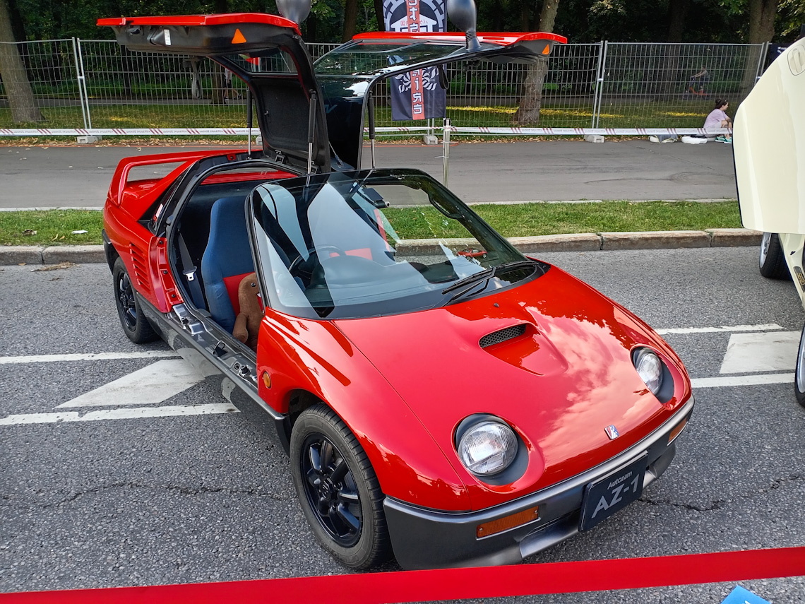 Москва, № (77) Б/Н 0636 — Autozam AZ-1 '92-94; Москва — Фестиваль "Ретрорейс" 2024