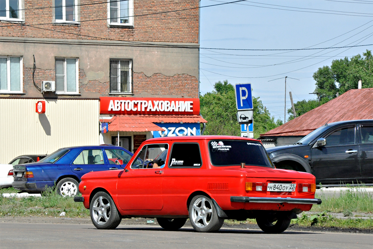 Алтайский край, № Н 840 ОУ 22 — ЗАЗ-968М Запорожец '79-94
