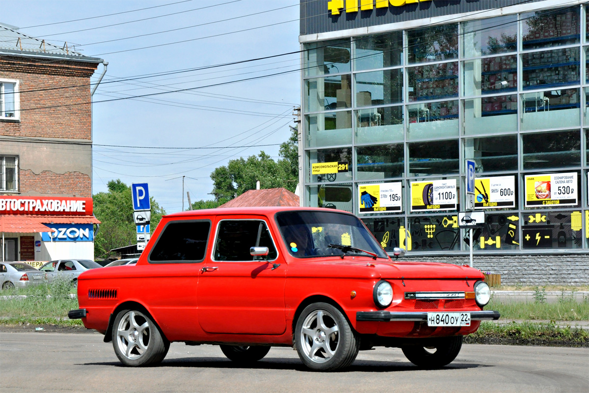 Алтайский край, № Н 840 ОУ 22 — ЗАЗ-968М Запорожец '79-94
