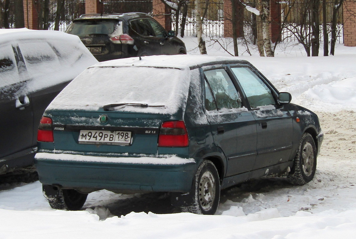 Санкт-Петербург, № М 949 РВ 198 — Škoda Felicia (Typ 781, 791) '94-01