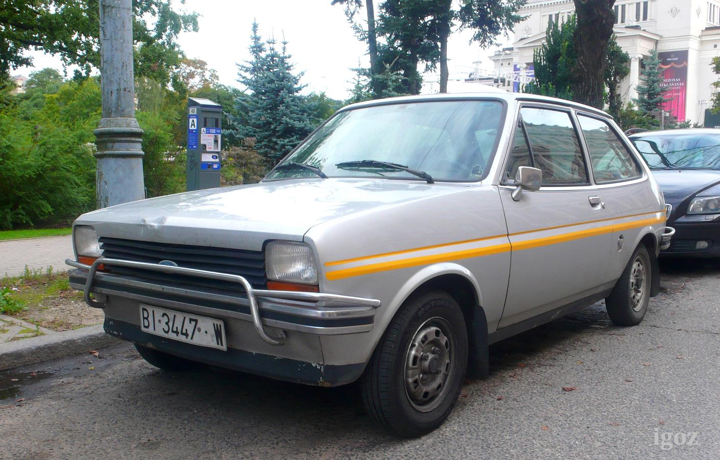 Испания, № BI 3447 W — Ford Fiesta MkI '76-83
