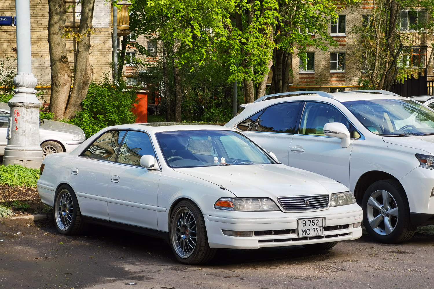 Москва, № В 752 МО 797 — Toyota Mark II (X100) '96-00