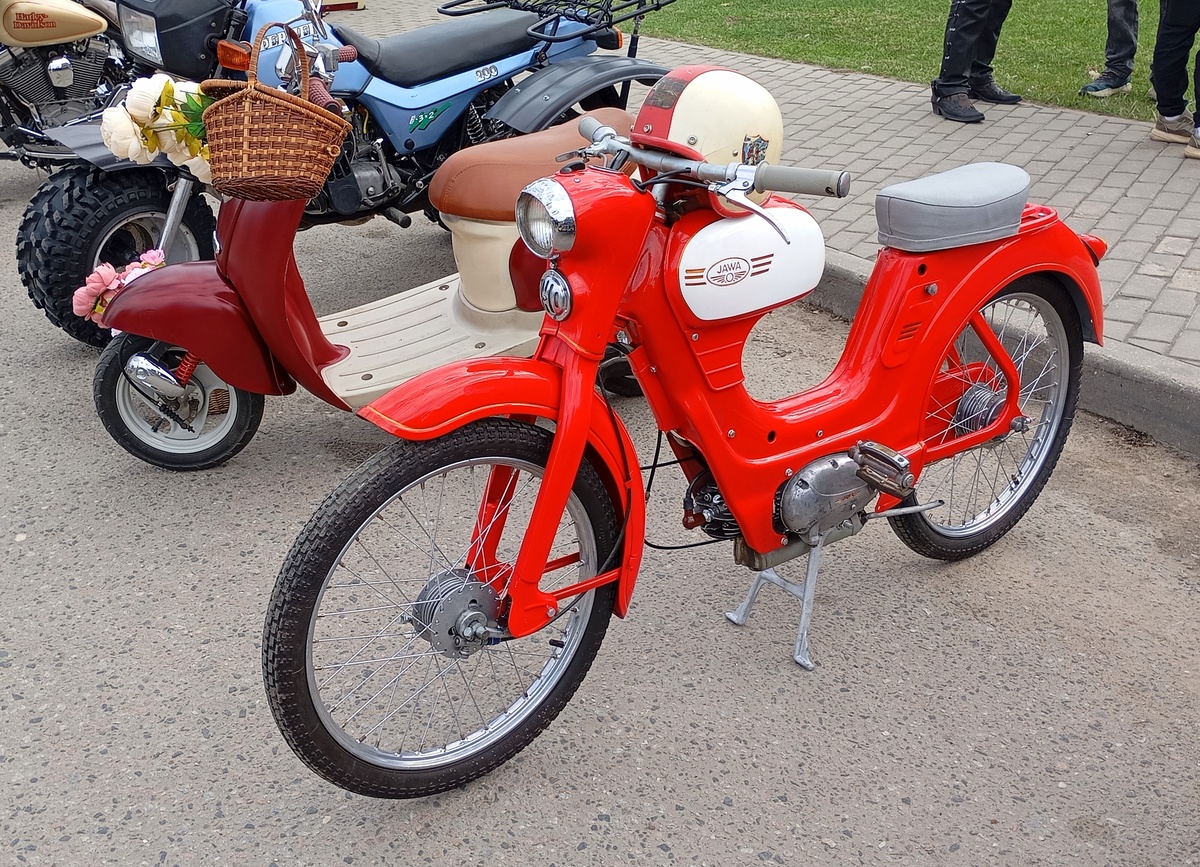 Тверская область, № (69) Б/Н МТ 0028 — Jawa 50 typ 551 Jawetta '58-62; Тверская область — Открытие сезона 2025 Тверского ретро-клуба