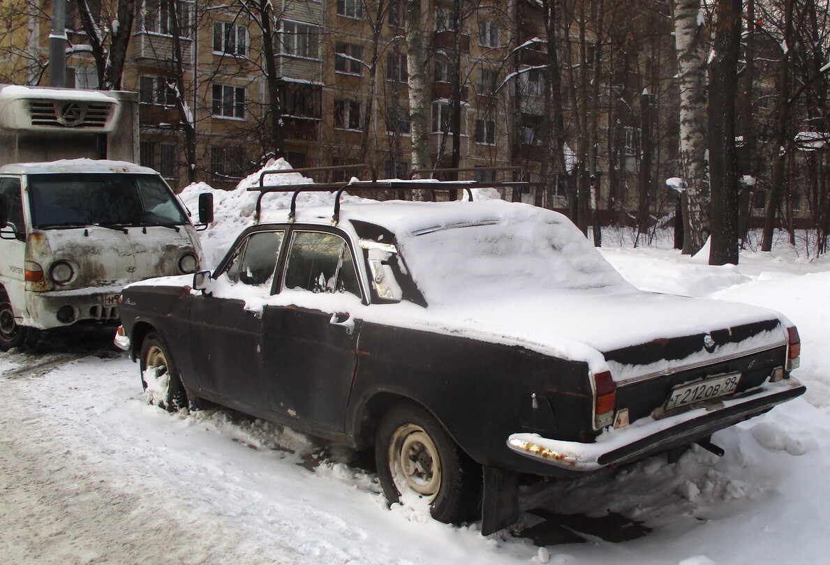 Москва, № Т 212 ОВ 99 — ГАЗ-24 Волга '68-86