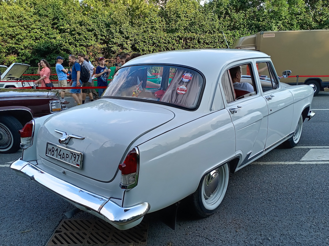 Москва, № М 814 АР 797 — ГАЗ-21Р Волга '65-70; Москва — Фестиваль "Ретрорейс" 2024