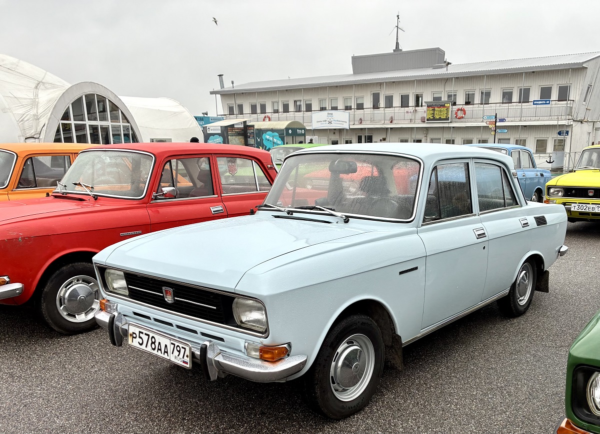Москва, № Р 578 АА 797 — Москвич-2140 '76-88; Санкт-Петербург — Ежегодный праздник "День Москвича"