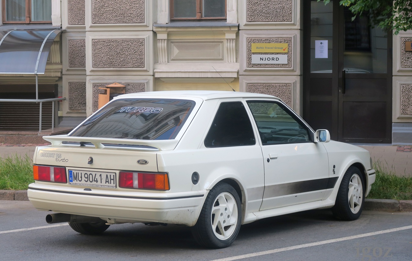 Испания, № MU 9041 AH — Ford Escort MkIV '86-92