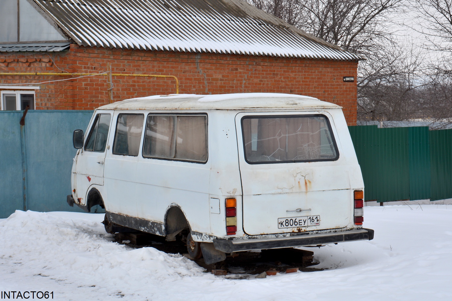Ростовская область, № К 806 ЕУ 161 — РАФ-2203-01 Латвия '86-94