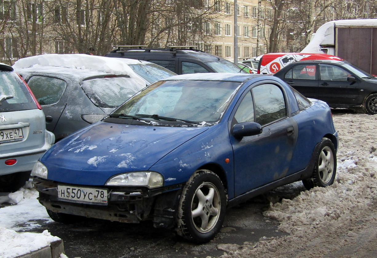 Санкт-Петербург, № Н 550 УС 78 — Opel Tigra '94-00