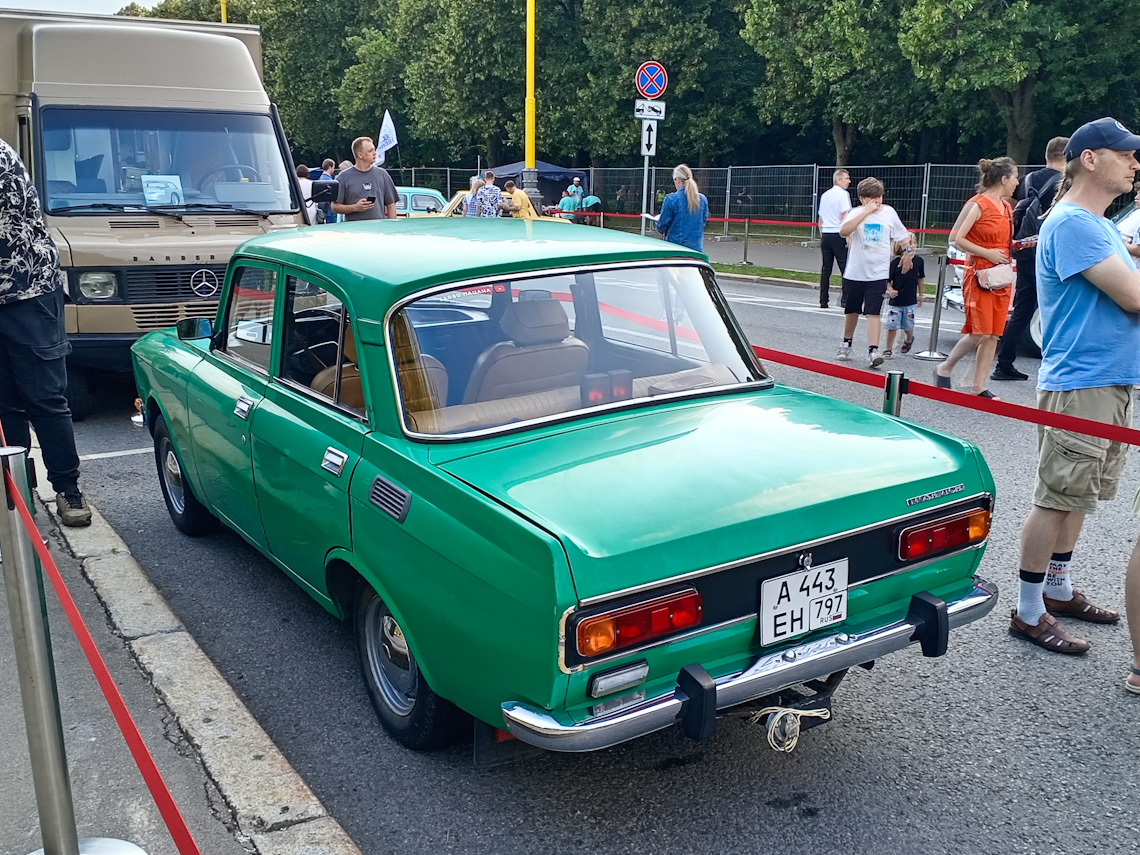 Москва, № А 443 ЕН 797 — Москвич-2138 '76-82; Москва — Фестиваль "Ретрорейс" 2024