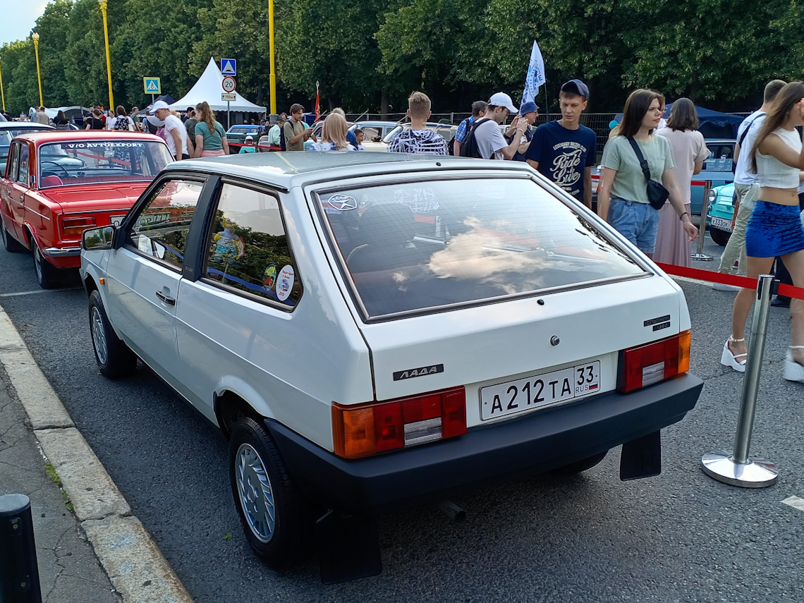 Владимирская область, № А 212 ТА 33 — ВАЗ-2108 '84-94; Москва — Фестиваль "Ретрорейс" 2024