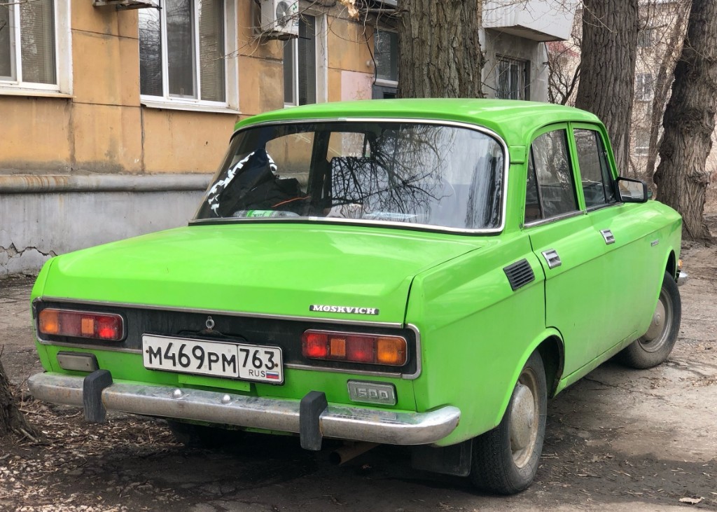 Самарская область, № М 469 РМ 763 — Москвич-2140 '76-88