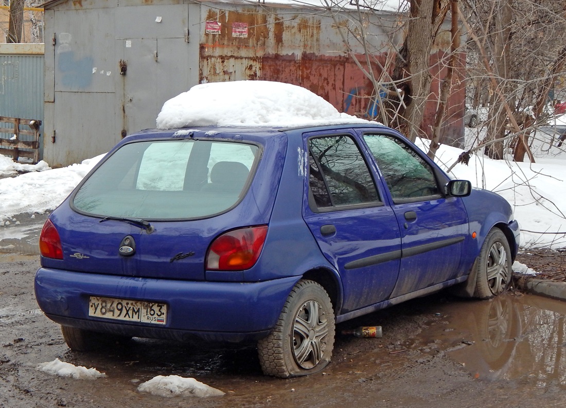 Самарская область, № У 849 ХМ 163 — Ford Fiesta MkIV '95-99
