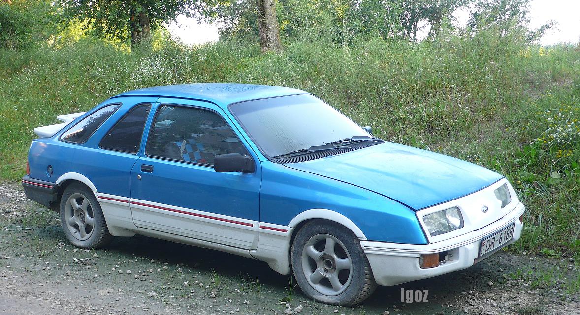 Латвия, № DR-6166 — Ford Sierra MkI '82-87