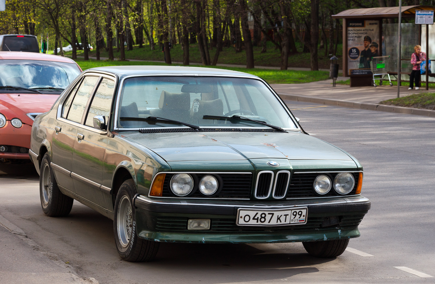 Москва, № О 487 КТ 99 — BMW 7 Series (E23) '77-86
