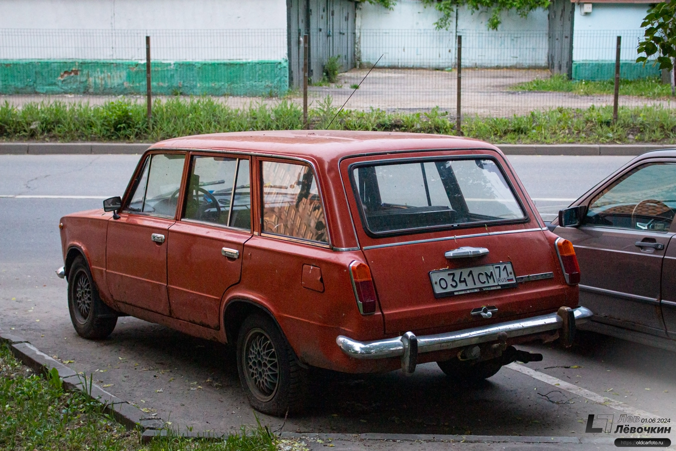 Москва, № О 341 СМ 71 — ВАЗ-2102 Жигули '71-86