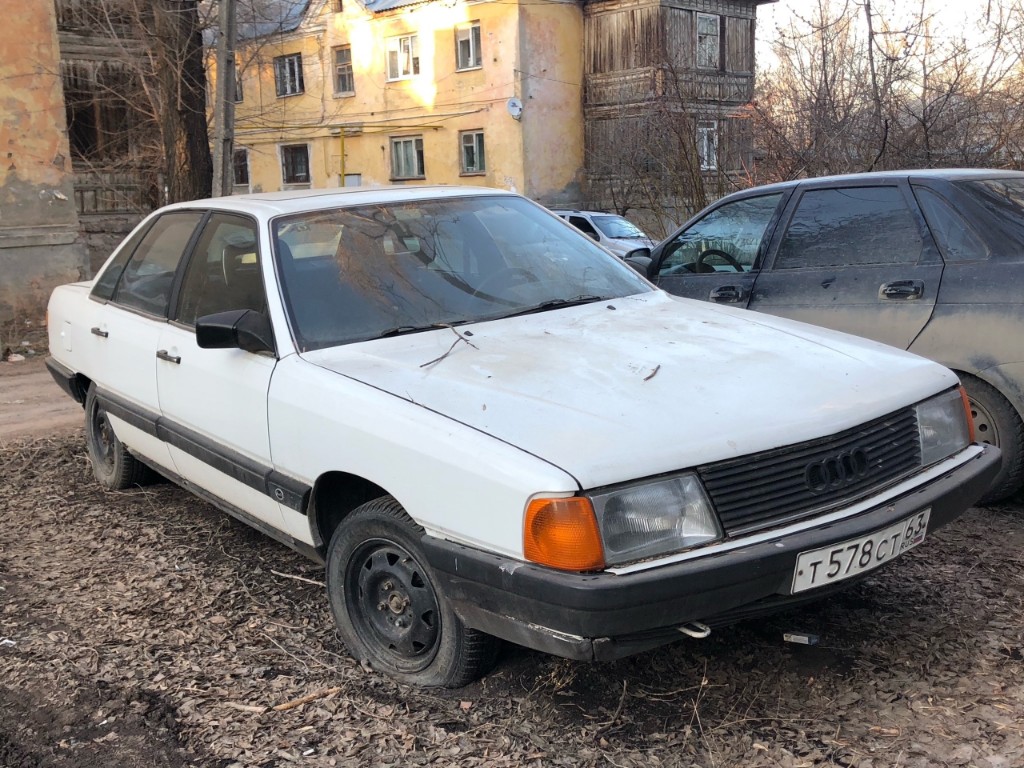 Самарская область, № Т 578 СТ 63 — Audi 100 (C3) '82-91