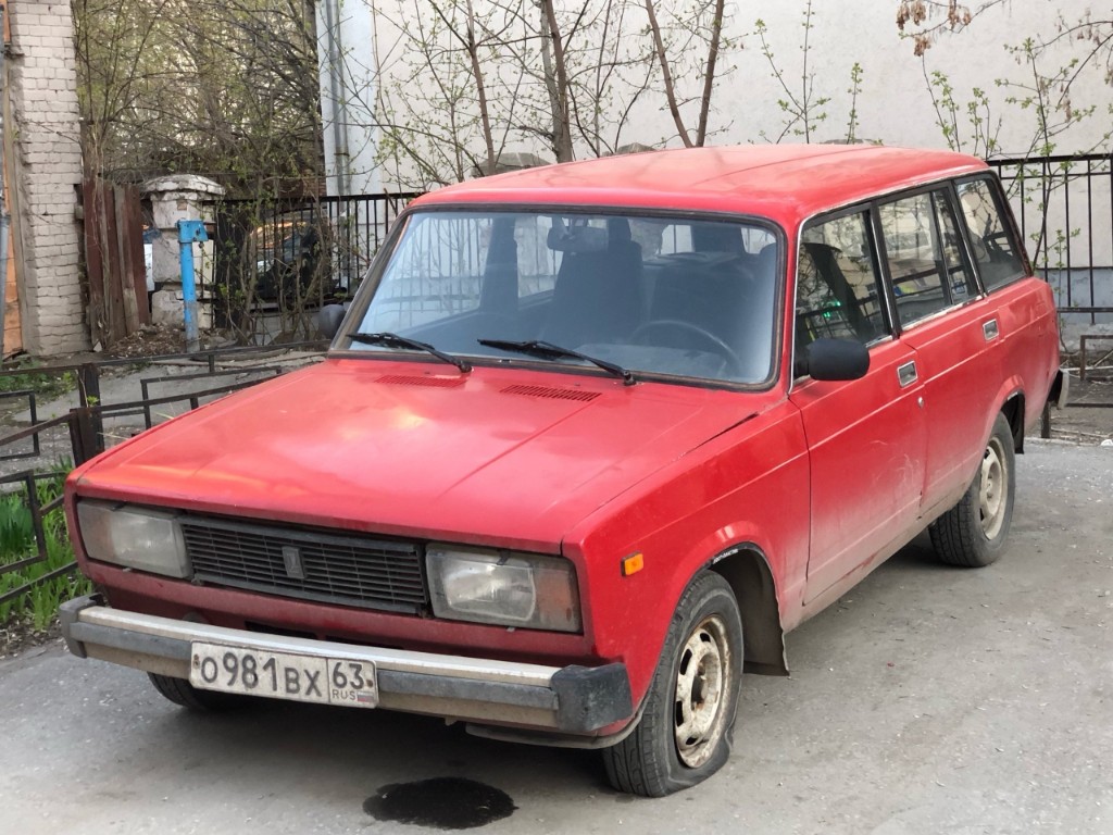 Самарская область, № О 981 ВХ 63 — ВАЗ-2104 Жигули '84-91