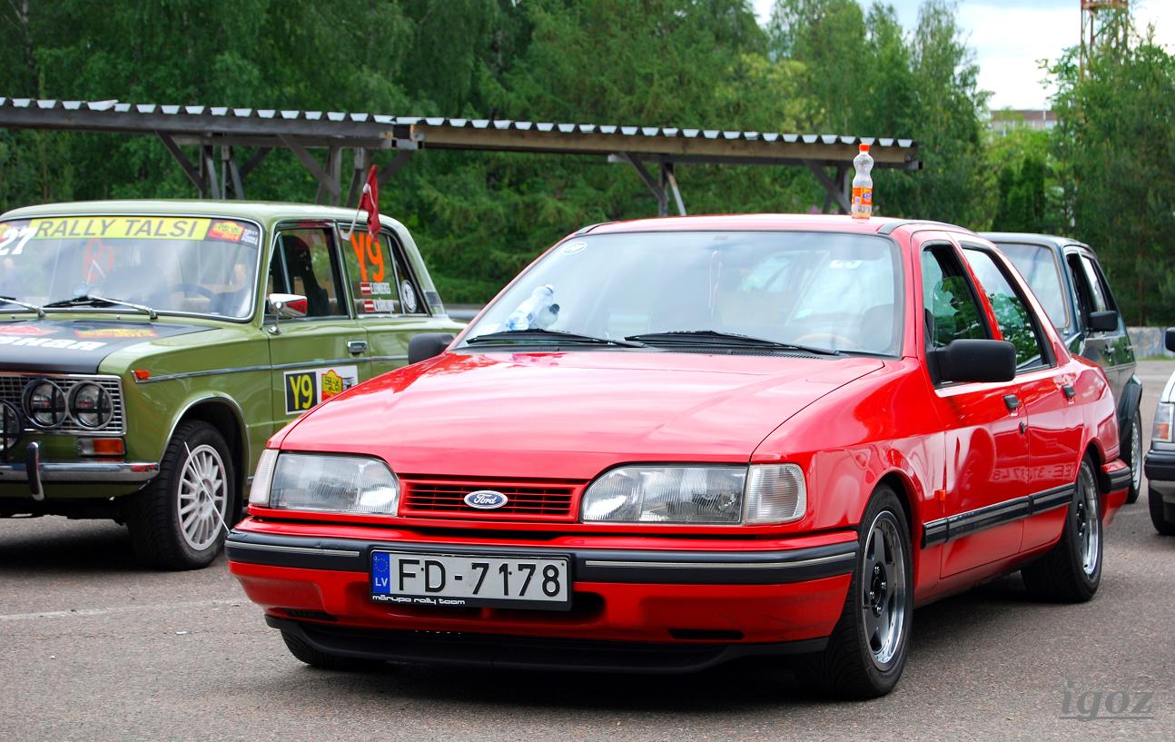 Латвия, № FD-7178 — Ford Sierra MkII '87-93