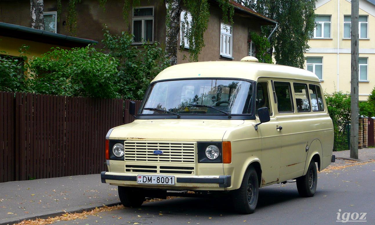Латвия, № DM-8001 — Ford Transit (2G) '78-86