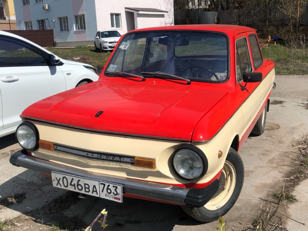 Самарская область, № Х 046 ВА 763 — ЗАЗ-968М Запорожец '79-94