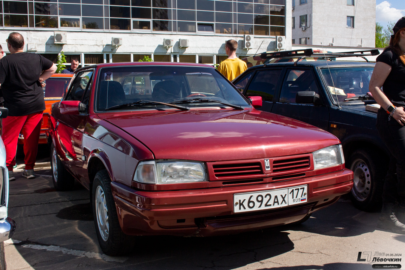 Москва, № К 692 АХ 177 — Москвич-2142S5 Дуэт-2 '99-01; Московская область — Открытие сезона "РЕТРОМОБИЛЬ 2024"