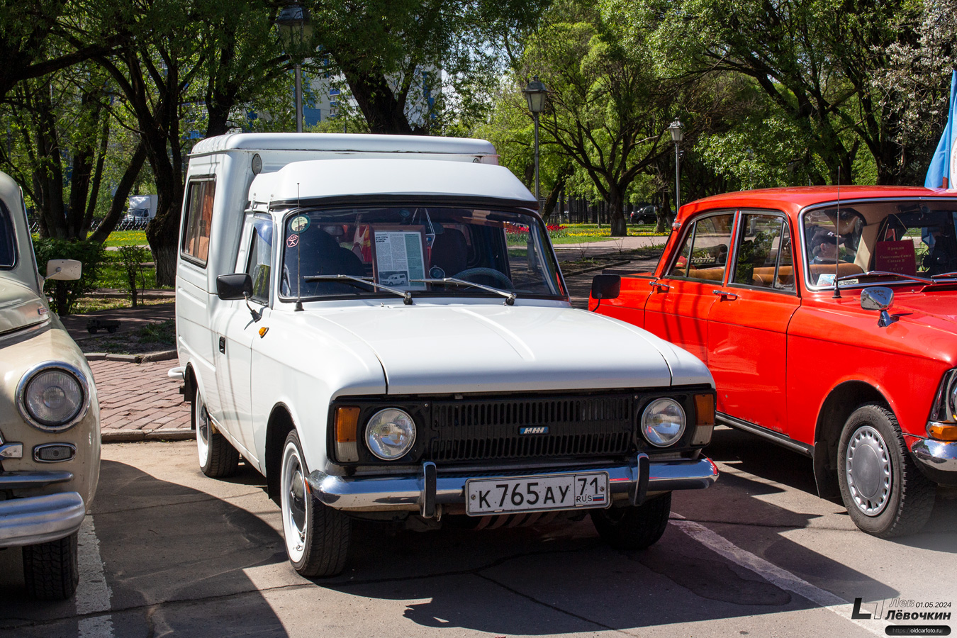 Тульская область, № К 765 АУ 71 — Иж-27156 '88-01; Московская область — Открытие сезона "РЕТРОМОБИЛЬ 2024"