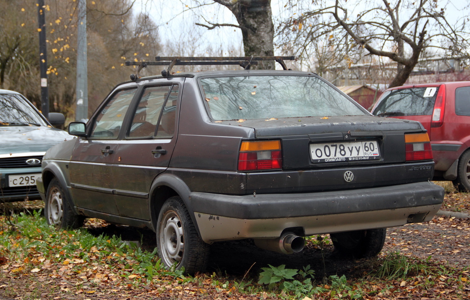 Псковская область, № О 078 УУ 60 — Volkswagen Jetta Mk2 (Typ 16) '84-92