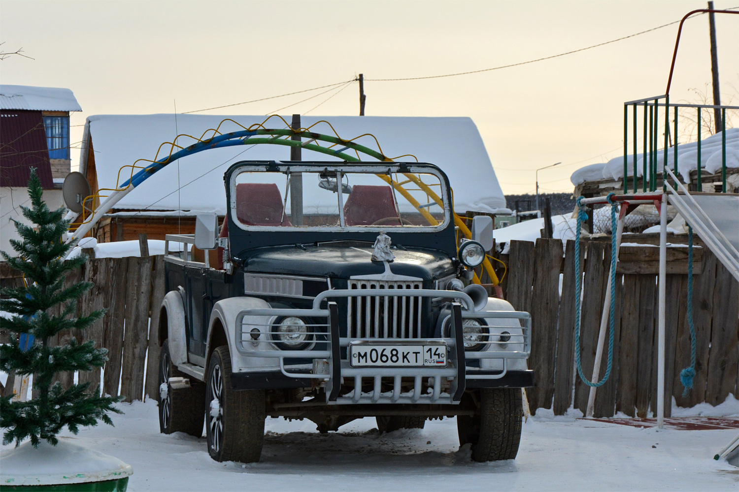 Саха (Якутия), № М 068 КТ 14 — ГАЗ-69А '53-73