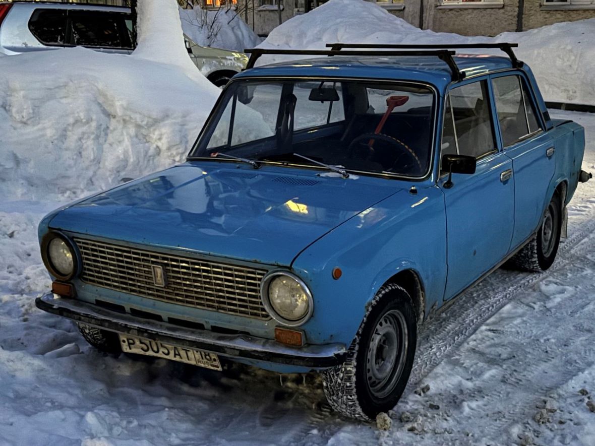 Удмуртия, № Р 505 АТ 18 — ВАЗ-21013 Жигули '77-88