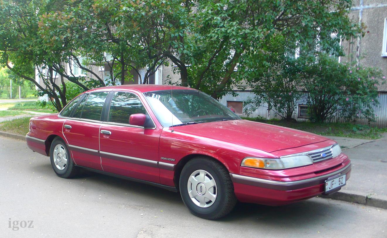 Латвия, № JF-52 — Ford Crown Victoria (1G EN53) '92-97
