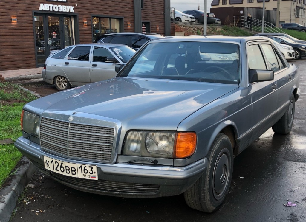 Самарская область, № К 126 ВВ 163 — Mercedes-Benz (W126) '79-91