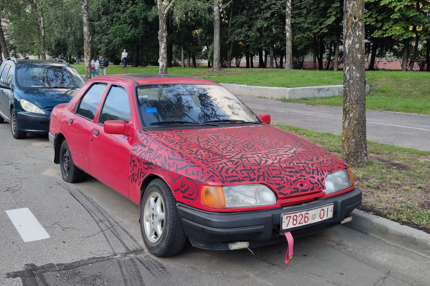 Минская область, № 7826 ОІ — Ford Sierra MkII '87-93