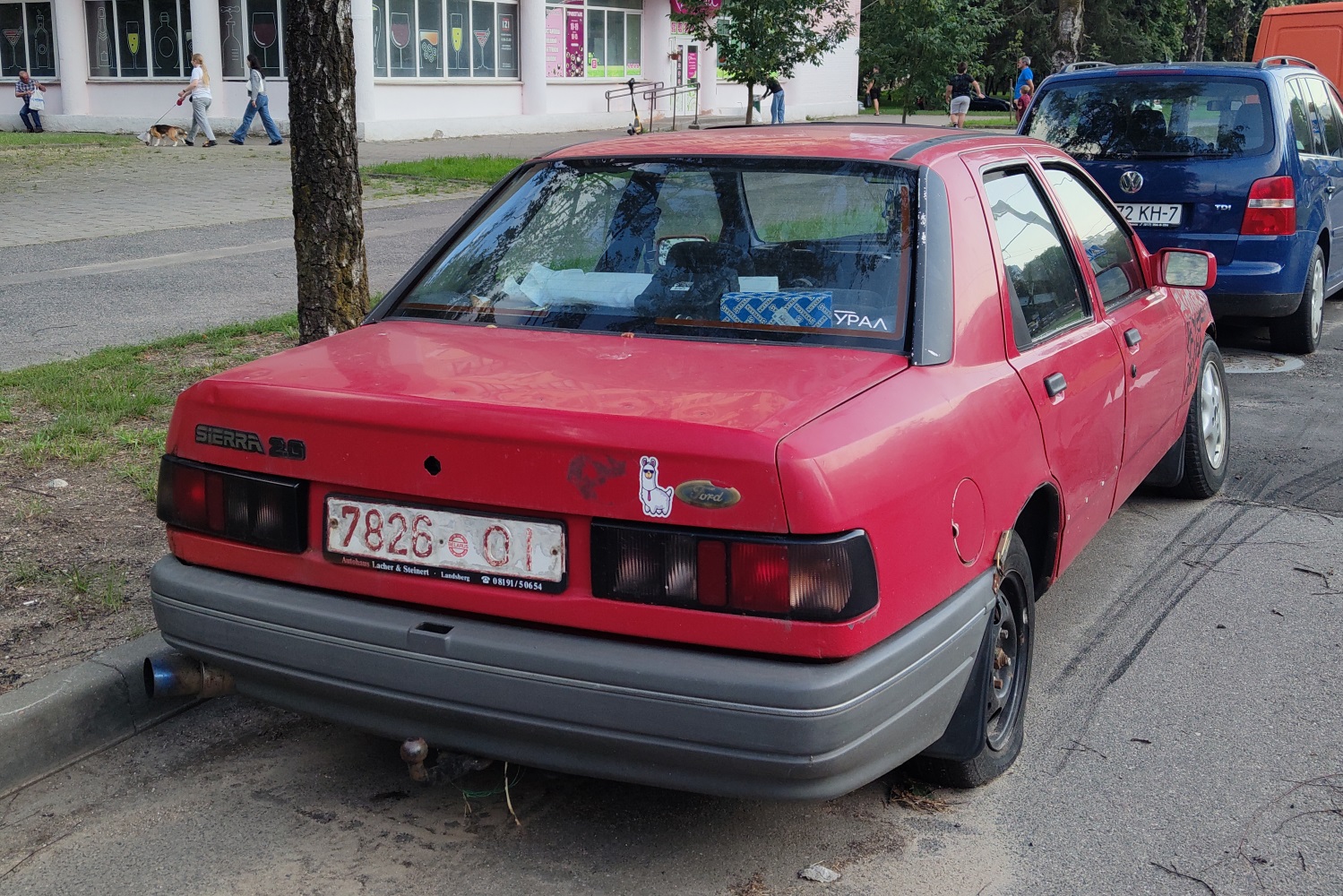 Минская область, № 7826 ОІ — Ford Sierra MkII '87-93