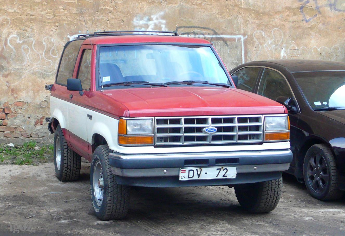 Латвия, № DV-72 — Ford Bronco II '83-90