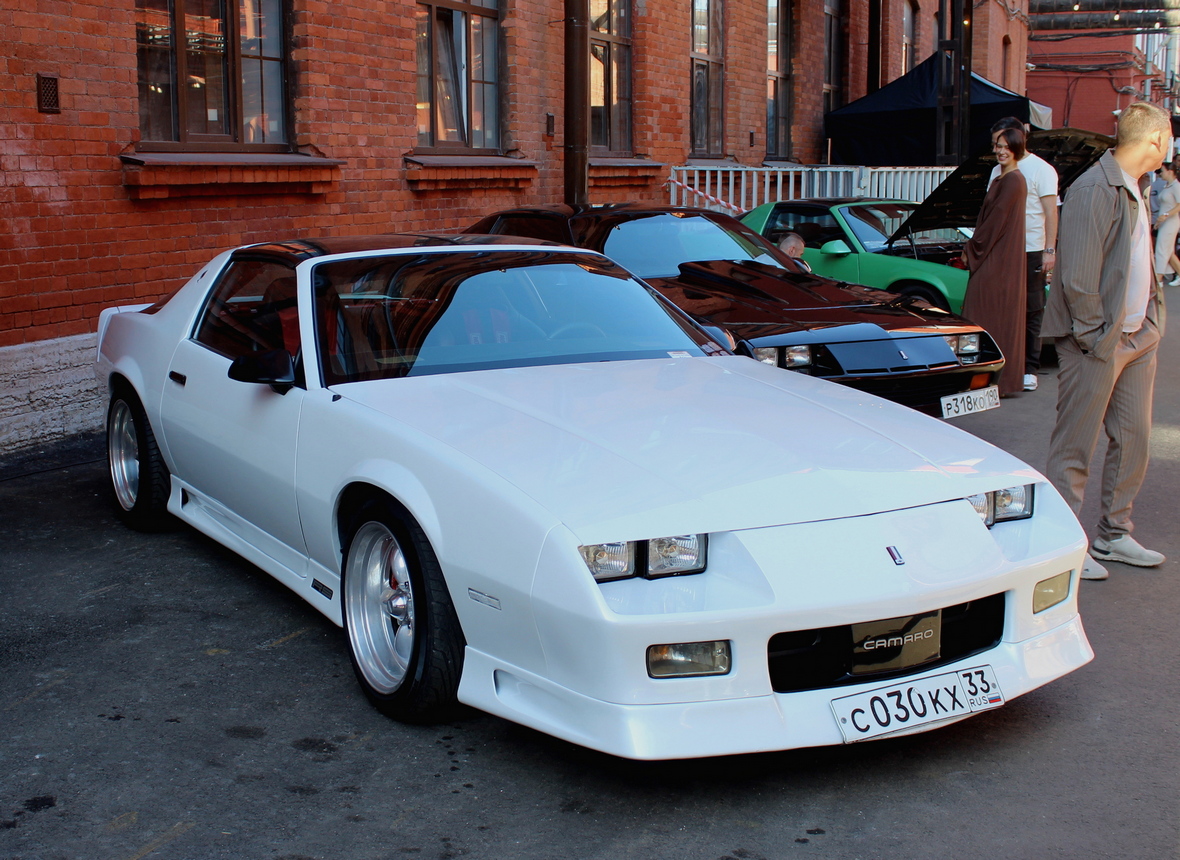 Владимирская область, № С 030 КХ 33 — Chevrolet Camaro (3G) '82-92; Санкт-Петербург — Ежегодная выставка классических и кастомных автомобилей и мотоциклов "Original Meet"