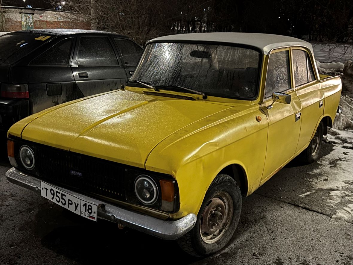 Удмуртия, № Т 955 РУ 18 — Москвич-412ИЭ-028 (Иж) '82-01
