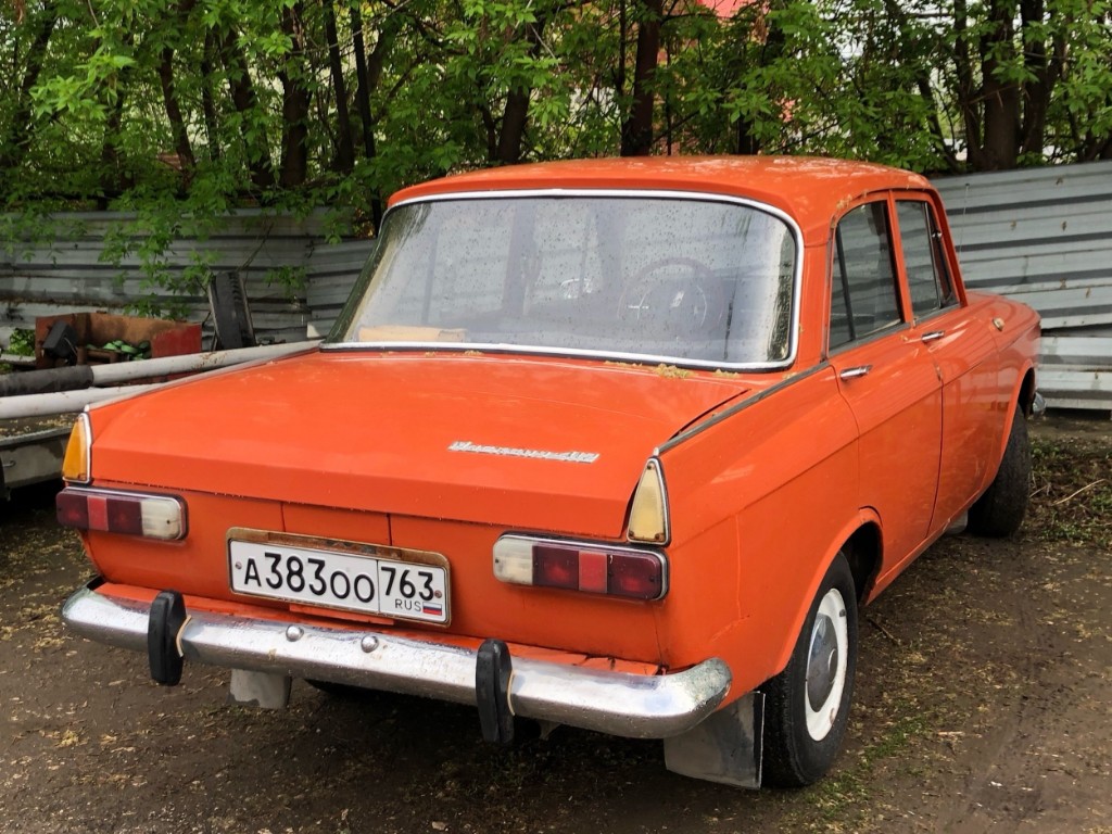 Самарская область, № А 383 ОО 763 — Москвич-412ИЭ (Иж) '70-82