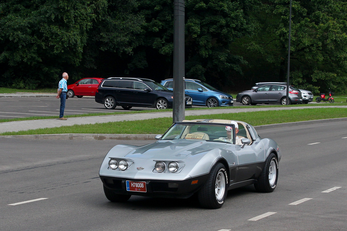 Литва, № H78006 — Chevrolet Corvette (C3) '68-82; Литва — Nesenstanti klasika 2025