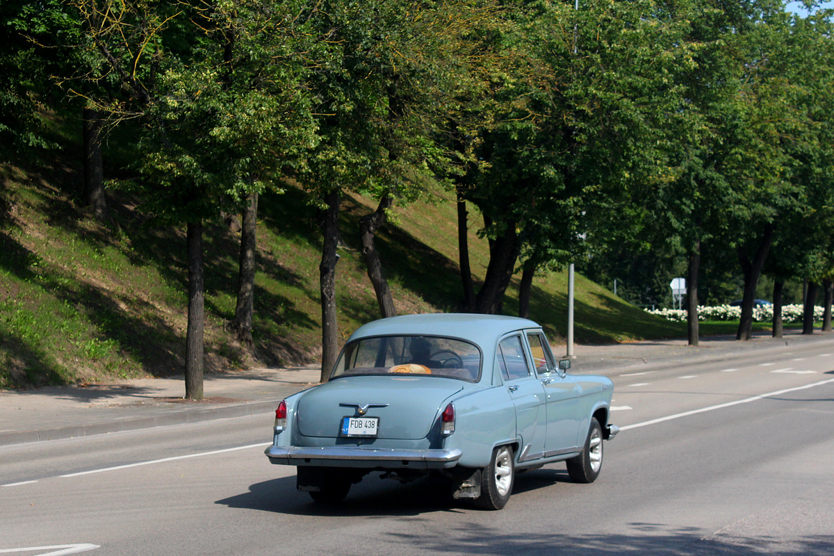 Литва, № FDB 438 — ГАЗ-21 Волга (3 серия) '62-70