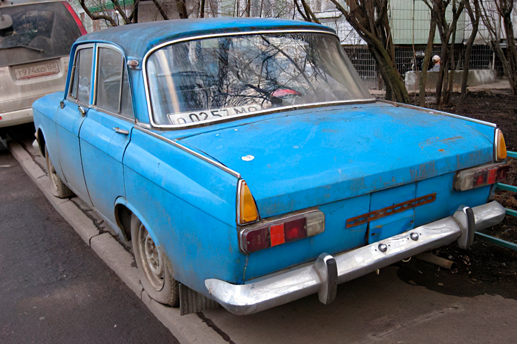 Москва, № О 0257 МО — Москвич-408/412 (общая модель) '64-75