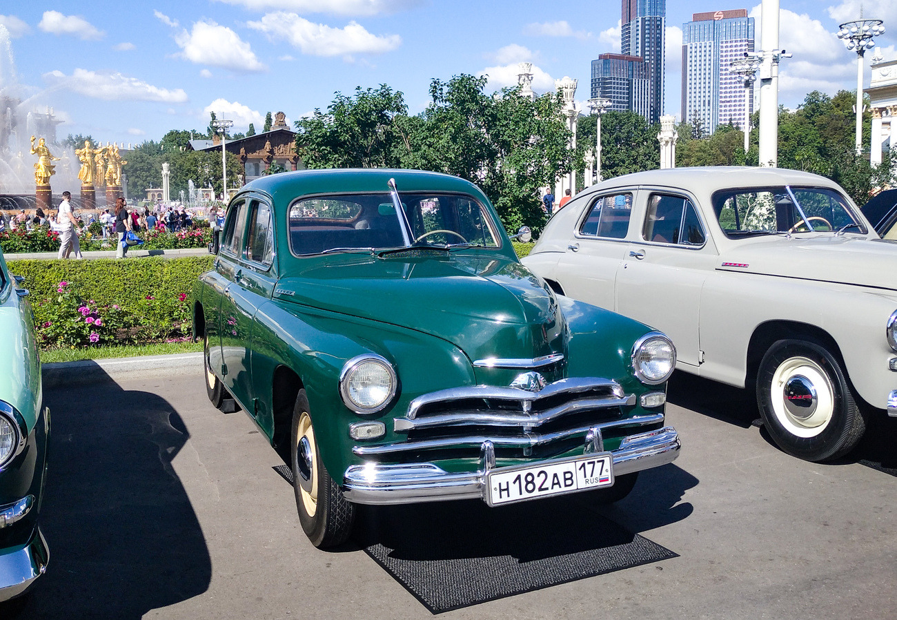 Москва, № Н 182 АВ 177 — ГАЗ-М-20В Победа '55-58; Москва — Фестиваль "ПроДвижение" 2025