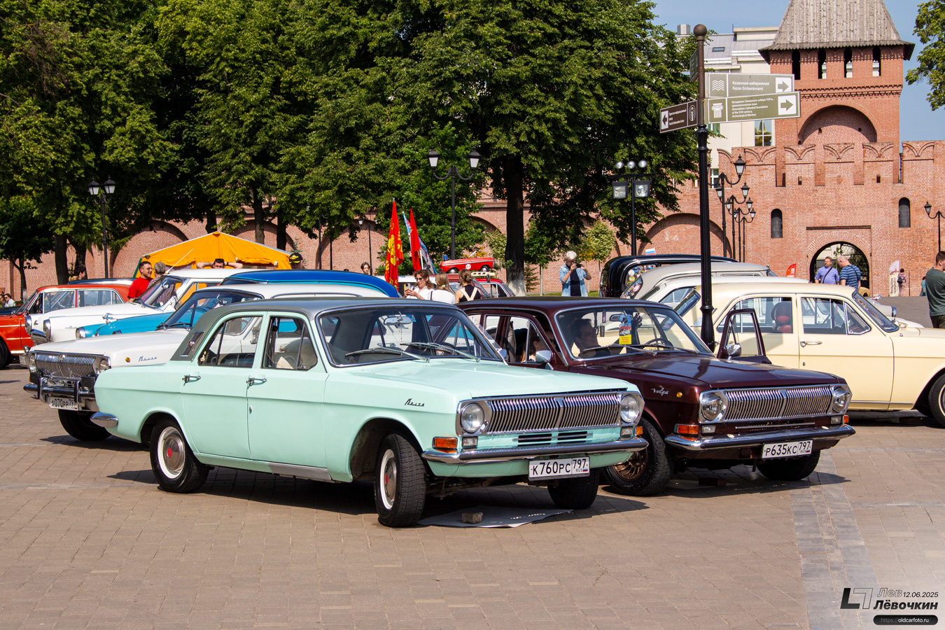 Москва, № К 760 РС 797 — ГАЗ-24 Волга '68-86; Тульская область — Автомобильный фестиваль "Автострада — 2025"