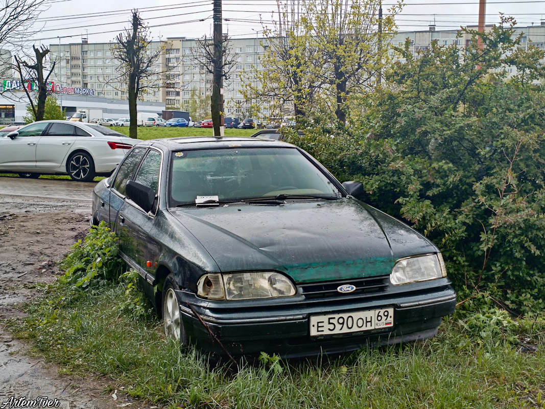 Тверская область, № Е 590 ОН 69 — Ford Scorpio (1G) '85-94