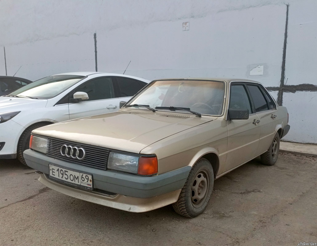 Тверская область, № Е 195 ОМ 69 — Audi 80 (B2) '78-86