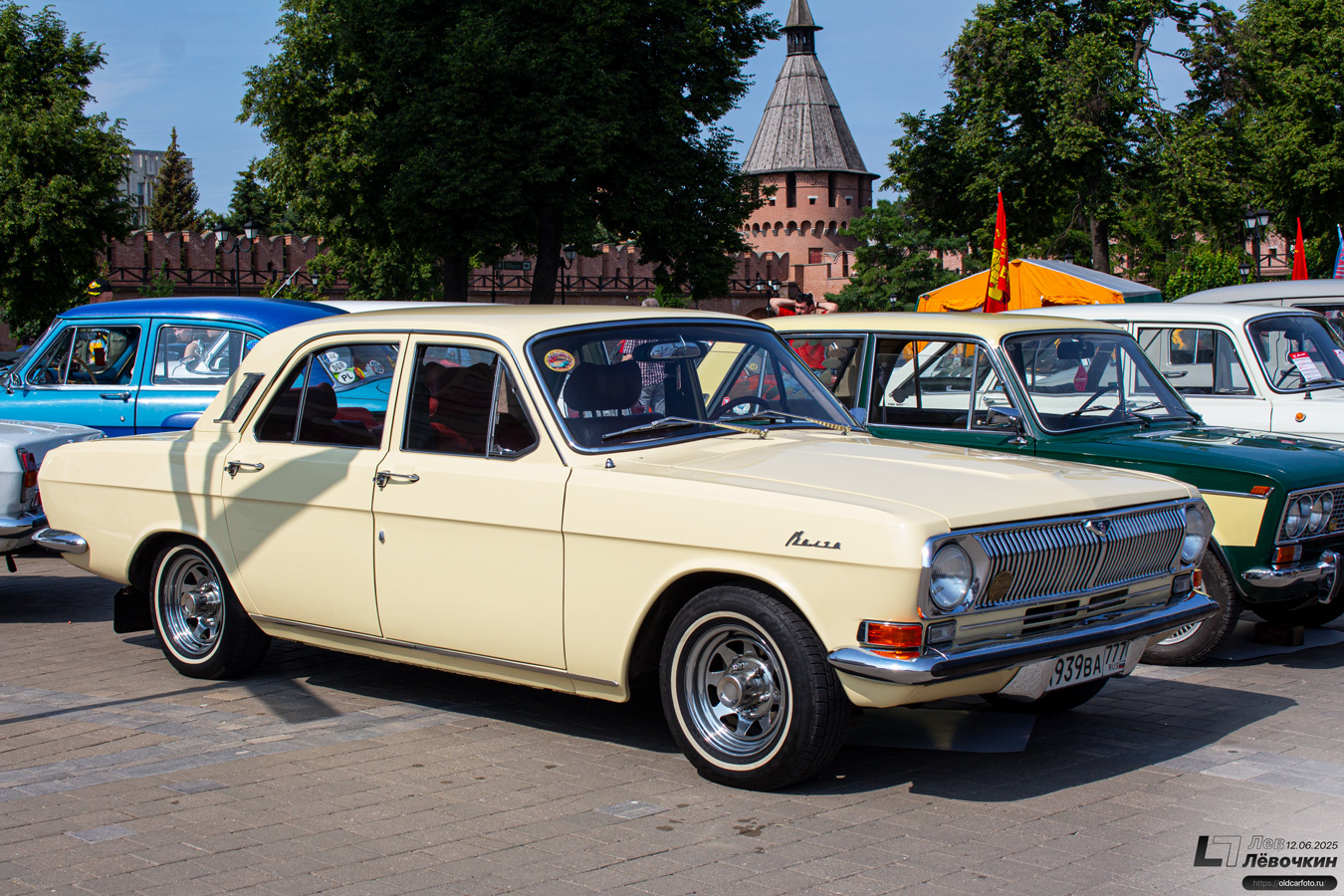 Москва, № Н 939 ВА 777 — ГАЗ-24 Волга '68-86; Тульская область — Автомобильный фестиваль "Автострада — 2025"