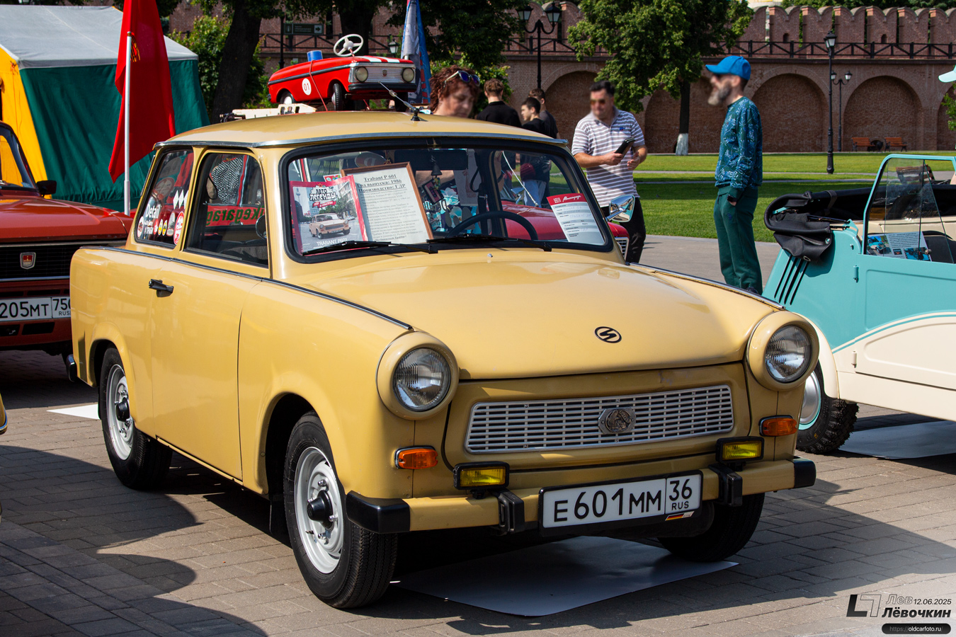 Воронежская область, № Е 601 ММ 36 — Trabant 601 (P601) '63-89; Тульская область — Автомобильный фестиваль "Автострада — 2025"