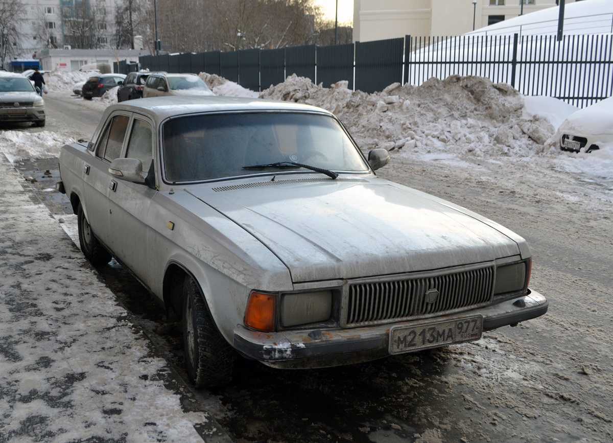 Москва, № М 213 МА 977 — ГАЗ-3102 Волга '81-08