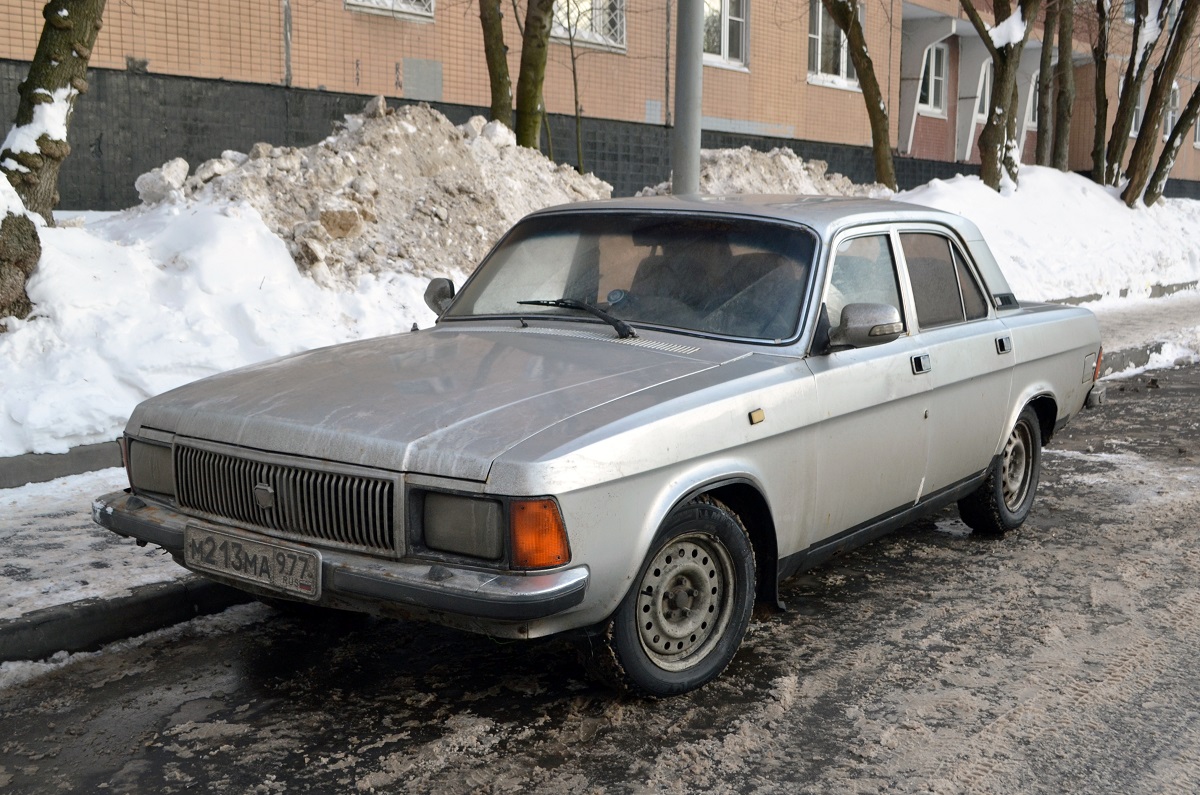 Москва, № М 213 МА 977 — ГАЗ-3102 Волга '81-08