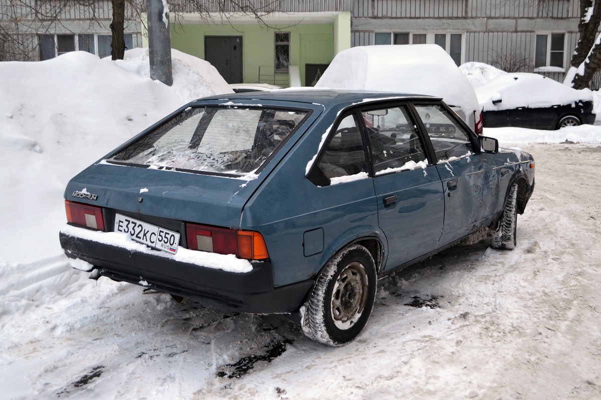 Московская область, № Е 332 КС 550 — Москвич-2141 '86-98